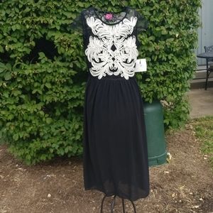 Simon Chang sheer dress